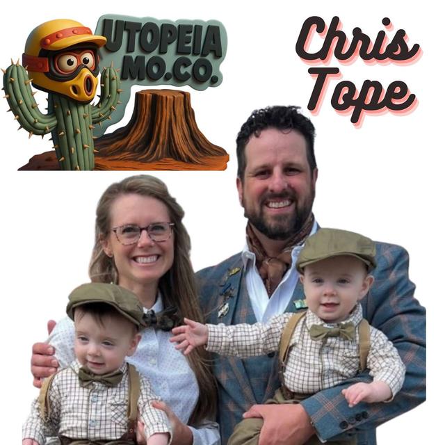 Two-Stroke Motorcycles and Hobo Coins: Chris Tope and his "Utopeia" Moto Company - podcast episode cover