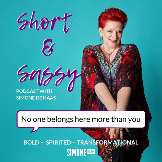 No one belongs here more than you - podcast episode cover