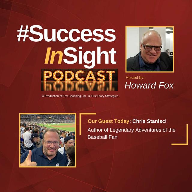 Chris Stanisci, Author of Legendary Adventures of the Baseball Fan - podcast episode cover