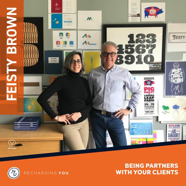 Be Partners with Your Clients with Theo and Julie Fels of Feisty Brown - podcast episode cover