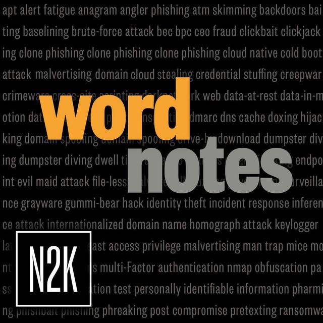 threat hunting (noun) [Word Notes] - podcast episode cover