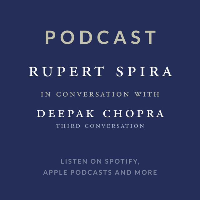 Episode 55: Deepak Chopra (3rd conversation) - podcast episode cover
