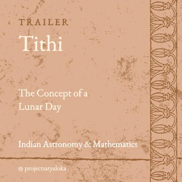 Tithi - The Concept of A Lunar Day - podcast episode cover