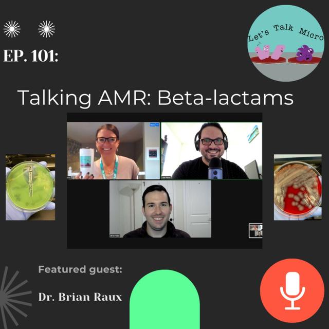 101: Talking AMR: Beta-lactams - podcast episode cover