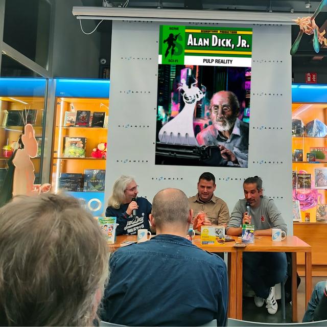 #20 Presentación de «Pulp Reality» en Gigamesh. Alfonso M. González junto a Javier Ruiz Caldera y Star - podcast episode cover