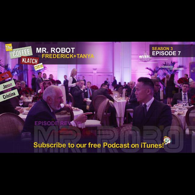 MrR – Mr Robot S3 E7 Frederick & Tanya - podcast episode cover