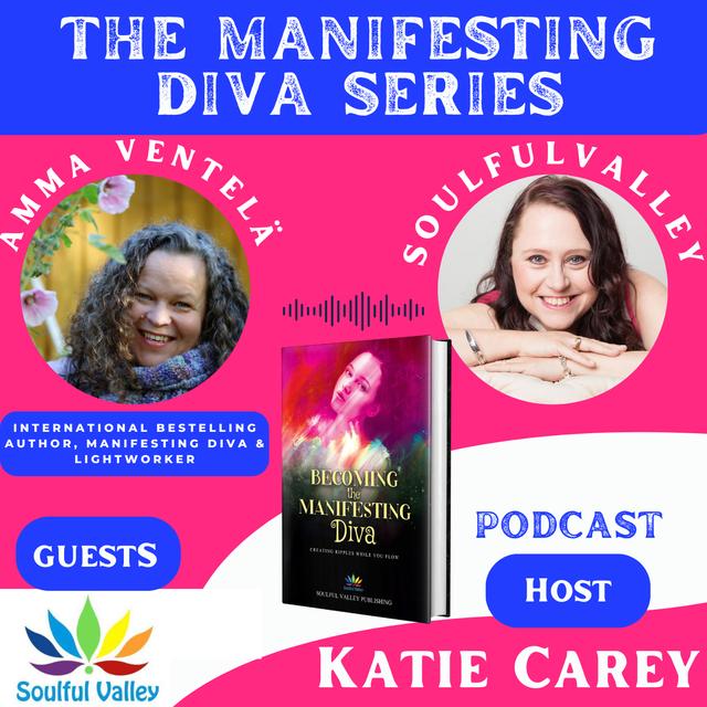 International Best-Selling Author and Manifesting Diva and Lightworker Amma Ventela - podcast episode cover
