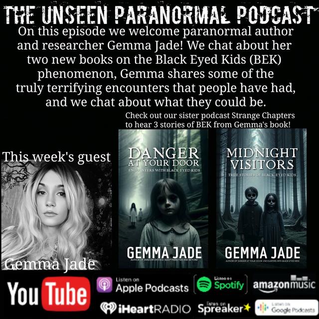 Black Eyed Kids with Gemma Jade - podcast episode cover