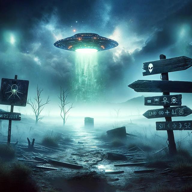 A UFO crashed in this small town. Then people started going missing. - podcast episode cover