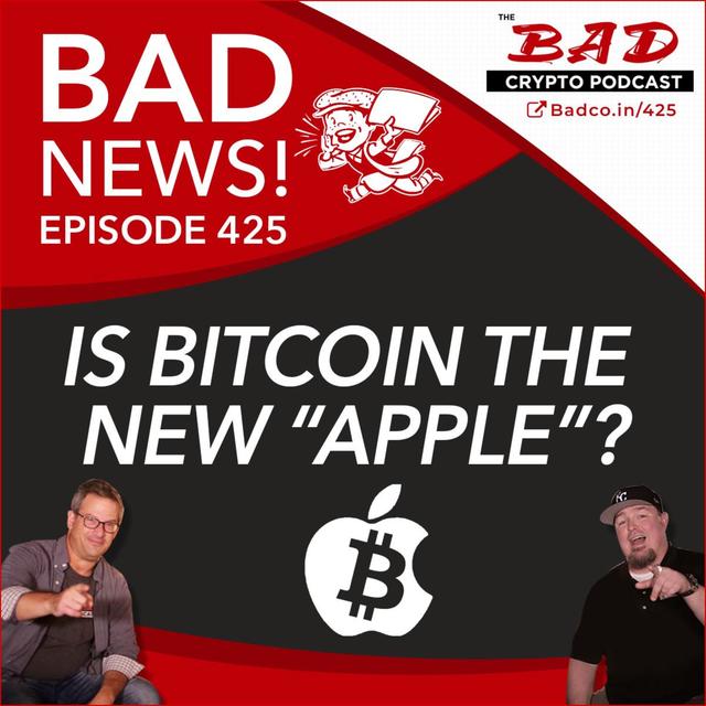 Is Bitcoin the New Apple? - podcast episode cover