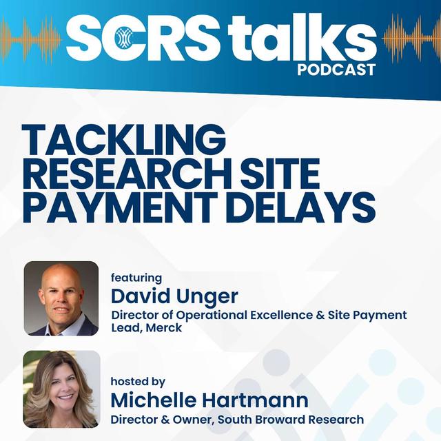 Tackling Research Site Payment Delays - podcast episode cover