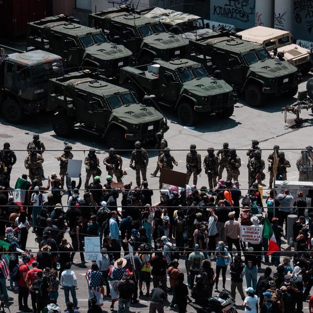 Federal Troops Enter L.A. — and the Trump-Musk Feud Hardens - podcast episode cover