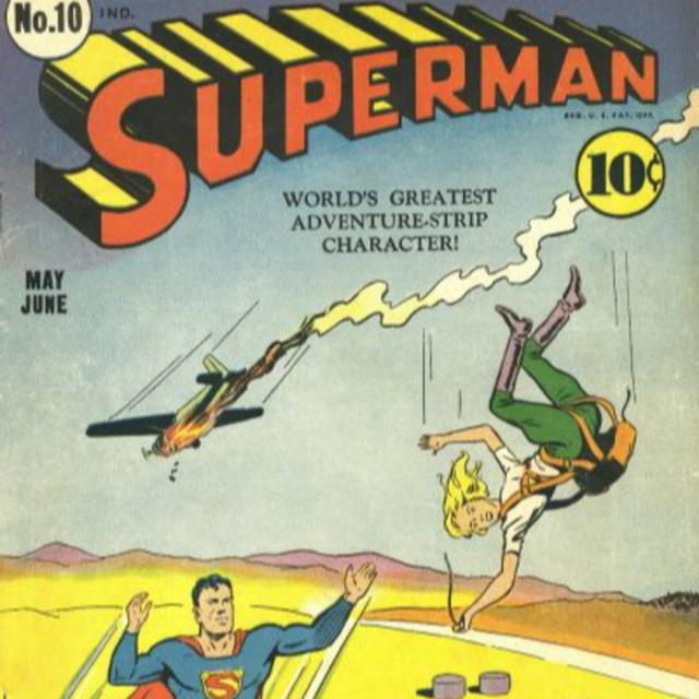 Superman Podcast (Story 010) 1940-08-05 to 1940-08-09 (0076 - 0078) Pillar Of Fire At Graves End (complete) - podcast episode cover