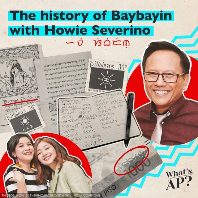 The history of Baybayin with Howie Severino - podcast episode cover