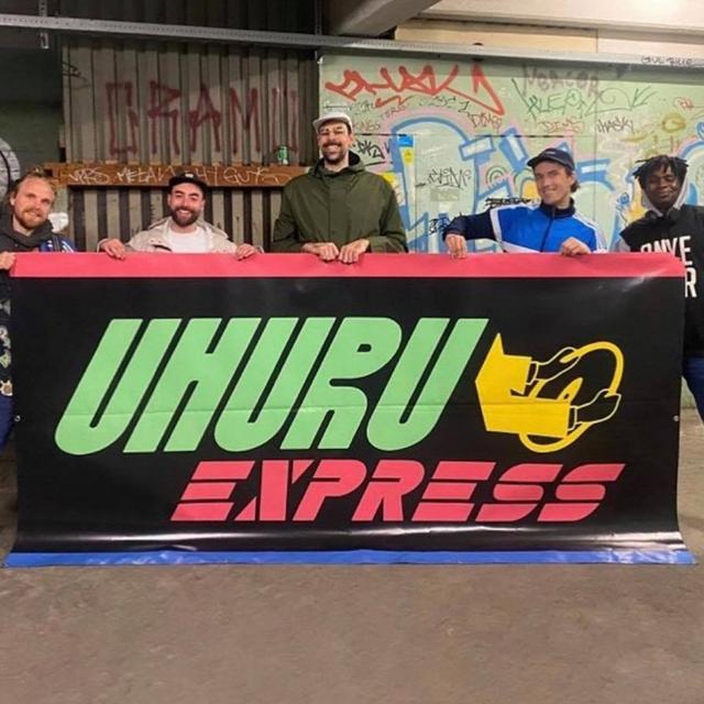 WaxWarrior Show LIVE - w/ guests UHURU EXPRESS - May 12th, '21 - podcast episode cover