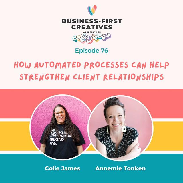 How Automated Processes Can Help Strengthen Client Relationships with Annemie Tonken - podcast episode cover