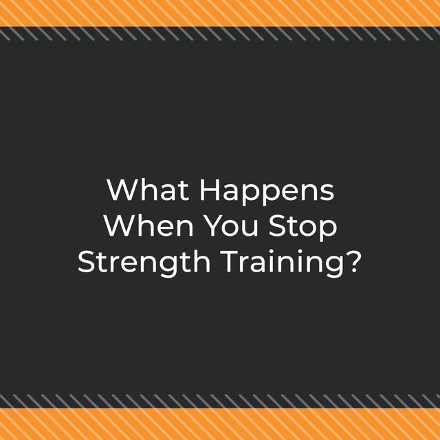 What Happens When You Stop Strength Training? - podcast episode cover