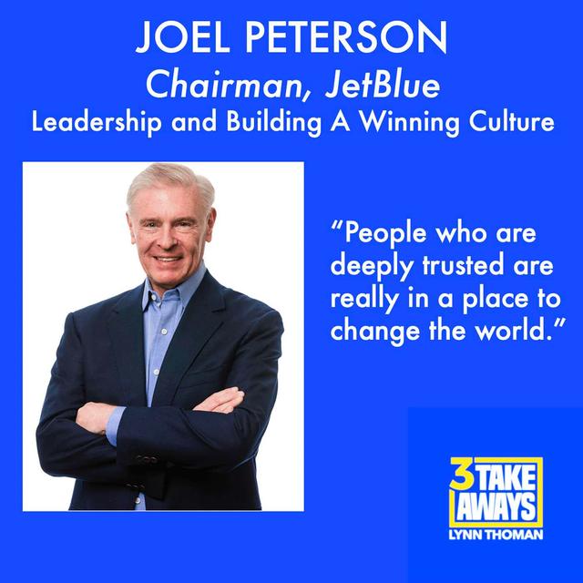 JetBlue Chairman, Joel Peterson: Leadership and Building a Winning Culture (#4) - podcast episode cover
