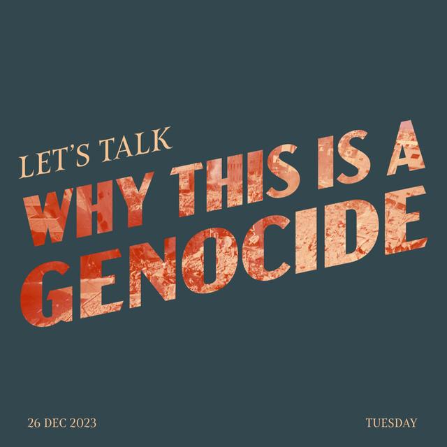 Why This is a Genocide - podcast episode cover
