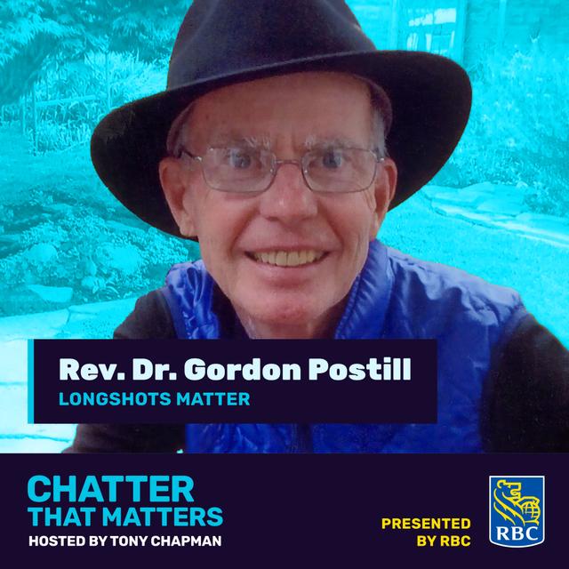 Rev. Dr. Gordon Postill - Down and out now helps the down and out. - podcast episode cover