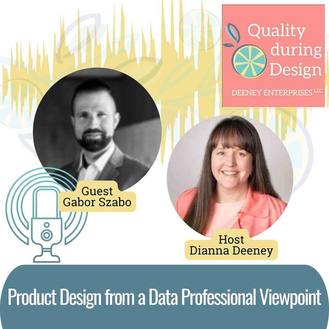 Product Design from a Data Professional Viewpoint, with Gabor Szabo (A Chat with Cross Functional Experts) - podcast episode cover