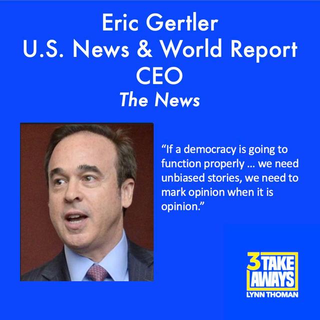 The CEO of U.S. News & World Report On Why Today’s Most Critical News Story May Be The News Media Itself (#179) - podcast episode cover