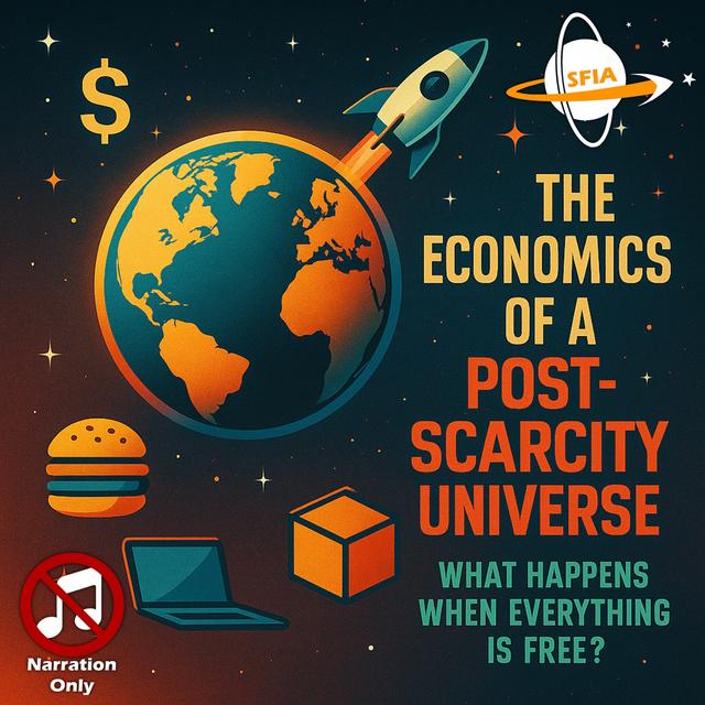 The Economics of a Post-Scarcity Universe - What Happens When Everything Is Free? (Narration Only) - podcast episode cover