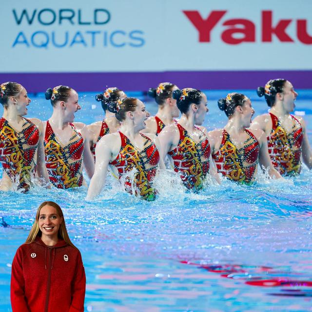 Artistic Swimming (Synchronized Swimming) Olympian Kenzie Priddell - podcast episode cover