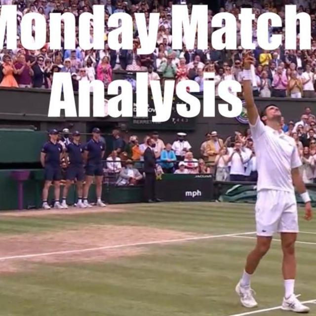 How Djokovic Beat Berrettini, Won Wimbledon, Reached 20 Major Titles | Monday Match Analysis - podcast episode cover
