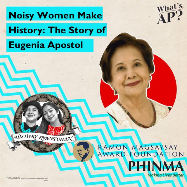 Noisy Women Make History: The Story of Eugenia Apostol - podcast episode cover