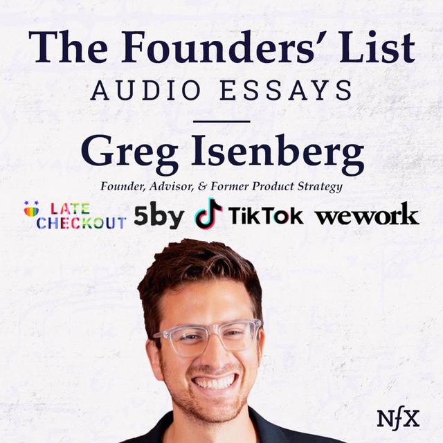 The Founders’ List: “The Guide to Unbundling Reddit” by Greg Isenberg (Late Checkout, Indicator Fund, TikTok Advisor, Previously - podcast episode cover