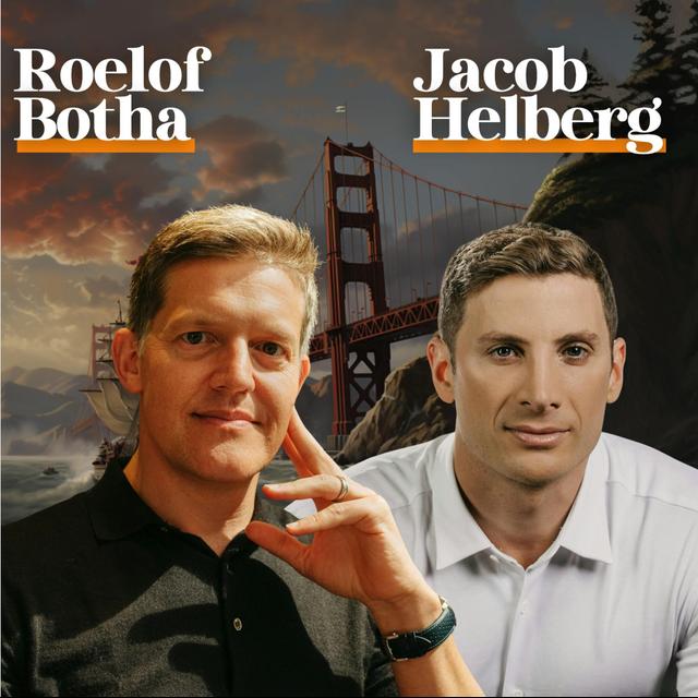E45:  Sequoia Capital's Roelof Botha and Jacob Helberg on AI and National Security - podcast episode cover