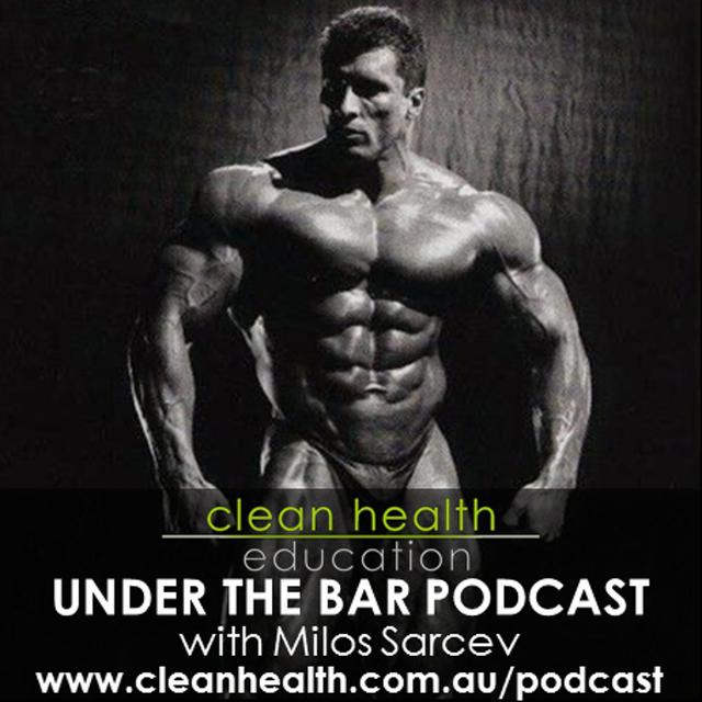 Milos Sarcev - Special guest on Episode 10 of Under The Bar Podcast - podcast episode cover