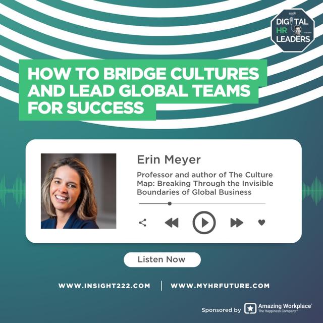 How to Bridge Cultures and Lead Global Teams for Success (an Interview with Erin Meyer) - podcast episode cover