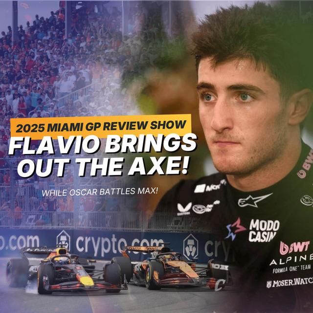 Doohan got Jack-ed, Oscar figured out Max! | #F1 2025 Miami GP Review - podcast episode cover