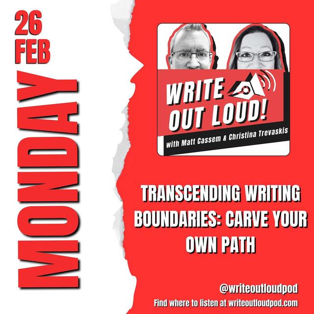 Transcending Writing Boundaries: Carve Your Own Path - podcast episode cover