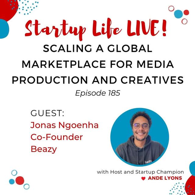 EP 185 Scaling a Global Marketplace for Media Production and Creatives - podcast episode cover