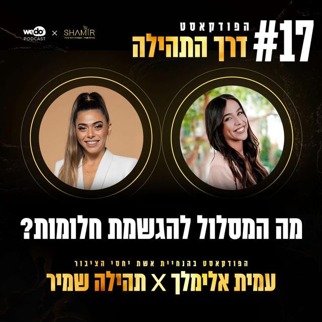 פרק 17 - מה המסלול להגשמת חלומות? עם עמית אלימלך - podcast episode cover