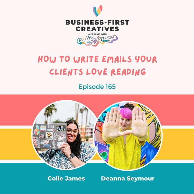 How to Write Emails Your Clients Love Reading from Big Fun Content - podcast episode cover