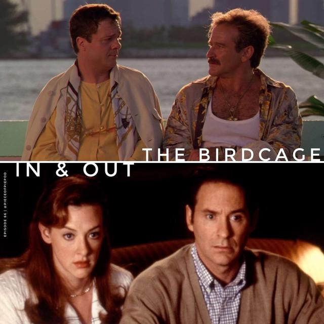 The Birdcage & In & Out - podcast episode cover