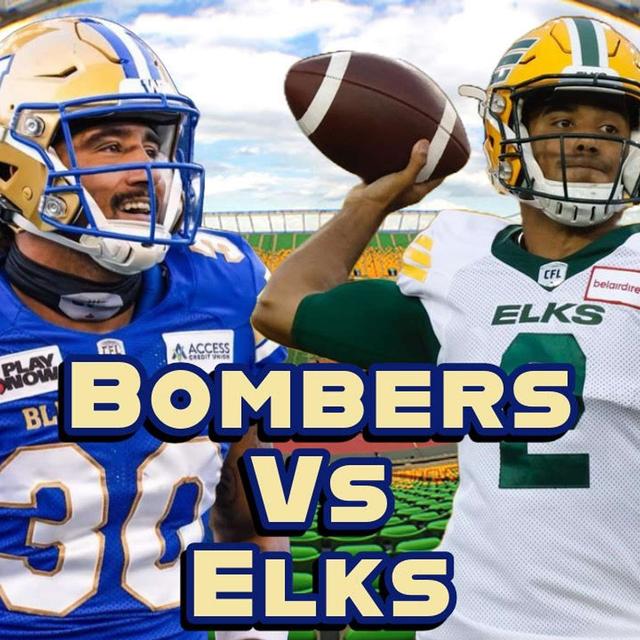 Winnipeg Blue Bombers Edmonton Elks CFL Winnipeg Jets NHL NFL Sports Podcast - podcast episode cover