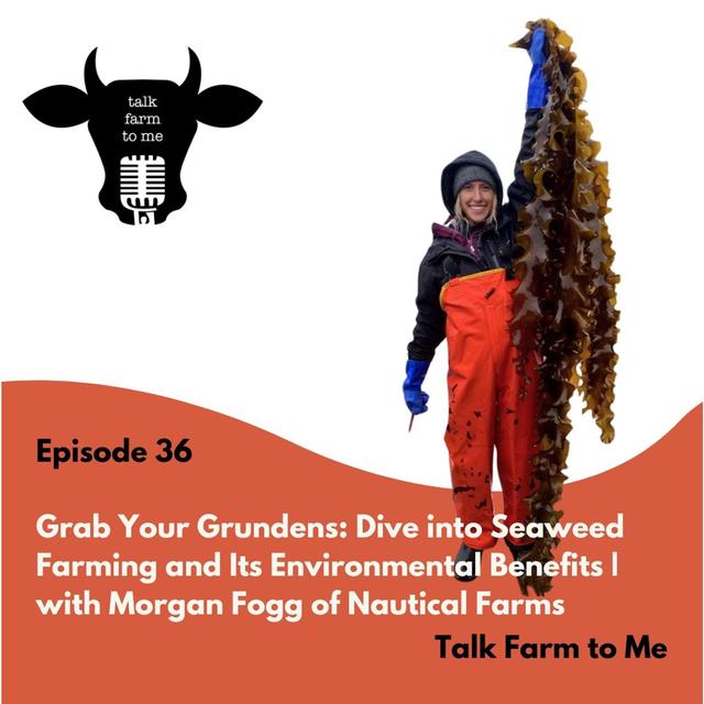 Grab Your Grundens: Dive Into Seaweed Farming and Its Environmental Benefits with Morgan Fogg of Nautical Farms - podcast episode cover