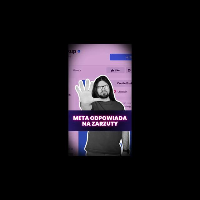 🌐 Meta odpowiada na zarzuty - podcast episode cover