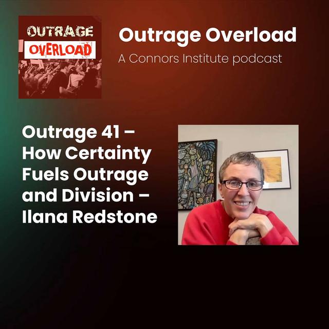 41. You can't make something settled just by saying it's settled - Ilana Redstone - podcast episode cover