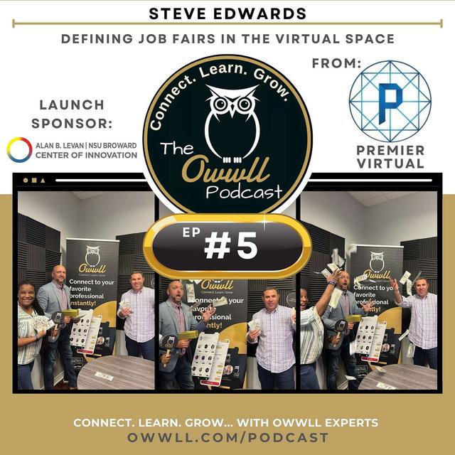 EP:5 Entrepreneur Inspiration - The Future of Online and Hybrid Job Fairs - podcast episode cover