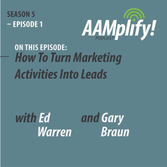 How To Turn Marketing Activities Into Leads - podcast episode cover