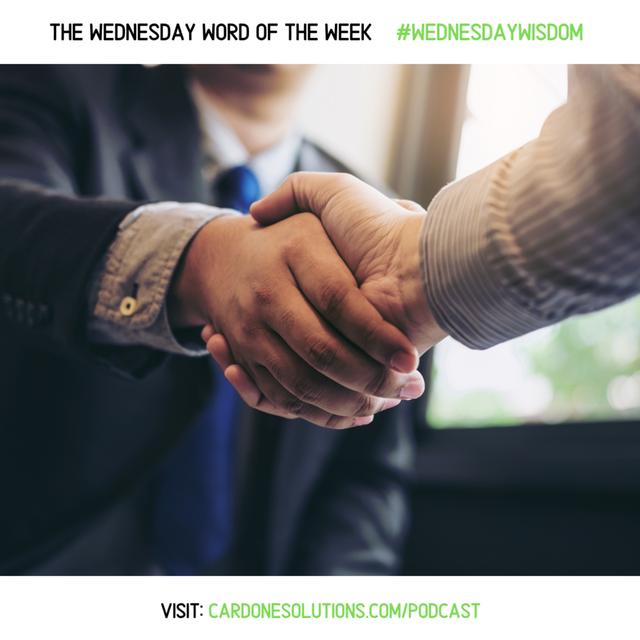 AGREEMENT: The Wednesday Word #WednesdayWisdom - podcast episode cover