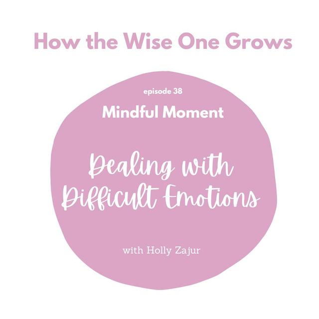 Mindful Moment: Dealing with Difficult Emotions (38) - podcast episode cover