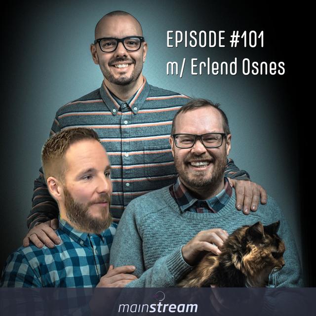 Ep. #101 m/ Erlend Osnes - "Strengesnipp, drekking og Steve Aoki" - podcast episode cover