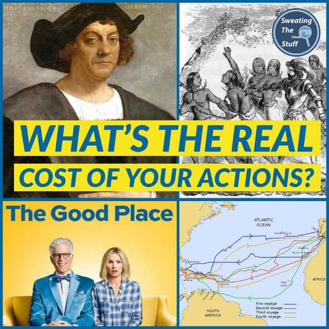 035 - The Good Place: Do you Know The Real Cost Of Your Actions? - podcast episode cover